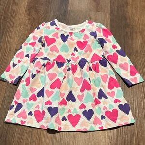 Carter's Multicolor Heart Dress